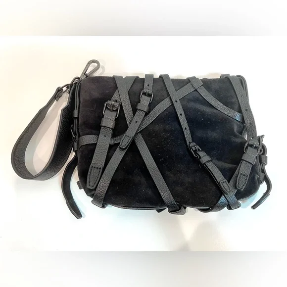 ALEXANDER WANG - Kirsten Suede Clutch - Picture 3 of 10